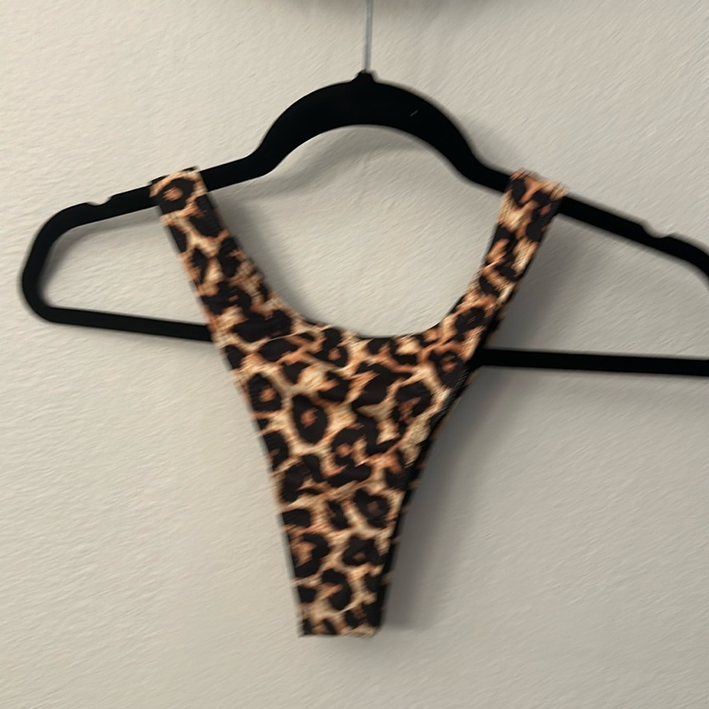 Animal print bikini
